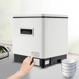 Inbouw Vaatwasser - Compacte Vaatwasser - Keuken Gemak - Flexibele Bestekmand - 38x42x46 cm - Wit — thumbnail 3