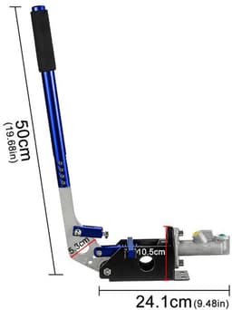 Hydraulische Handremhendels Blauw Universele Racehandrem Voor Handremmen Van De Verticaal Geplaatste Rally- En Drift-Handrem — thumbnail 11