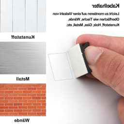 Transparante Mini Outdoor Kabelclips - 60 Stuks Zelfklevende Kabelhouders voor Kabels en Draden van 0.1 tot 0.5 cm, Ideaal voor Organisatie en Beveiliging van Kabels — thumbnail 4