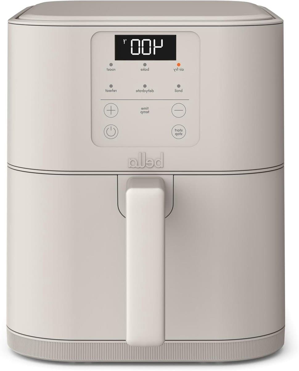 Slimme Airfryer - Heteluchtfriteuse - Gezond Frituren - Keramische Coating - 6 Kwarts - Havermelk — afbeelding 1