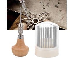 Complete Set van 23 Stuks Gereedschap voor Kralen, Diamantinstelgereedschap en Graveertools voor Kralen en Granules