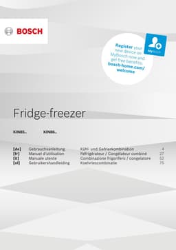 Bosch KIN86VSE0 -1 inbouw koelvriescombinatie+ 3 Jaar Gratis Extra Garantie — thumbnail 3