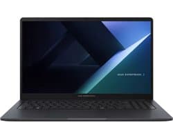 ASUS ExpertBook B1 B1503CVA-S78424X Intel Core 7 150U Laptop 39,6 cm (15.6") Full HD 32 GB DDR5-SDRAM 1 TB SSD Wi-Fi 6E (802.11ax) Windows 11 Pro US International Grijs