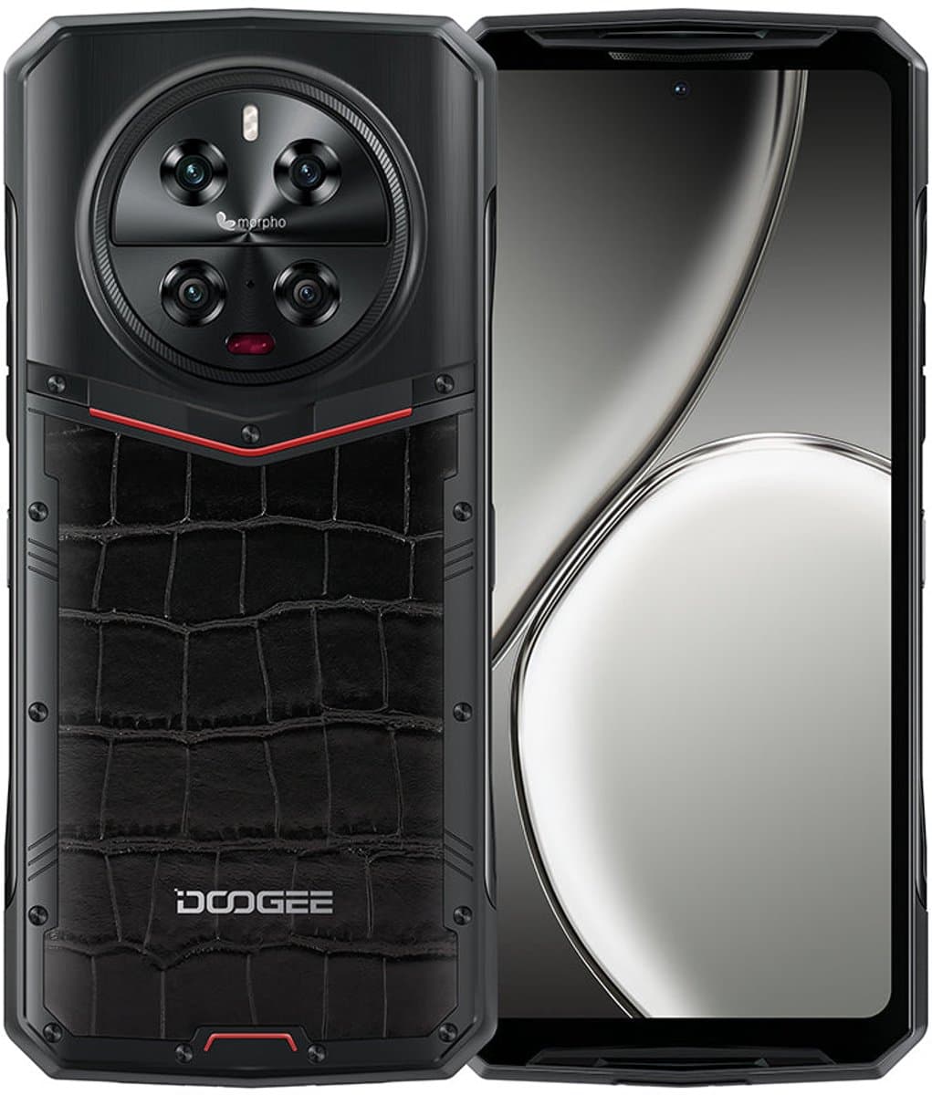 Doogee DK10 NL – Robuuste Smartphone met Morpho quad camera 50MP - 6.67inch 120Hz 2K AMOLED – 32GB RAM – Zwart — afbeelding 1