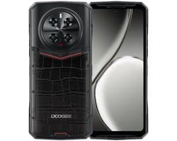 Doogee DK10 NL – Robuuste Smartphone met Morpho quad camera 50MP - 6.67inch 120Hz 2K AMOLED – 32GB RAM – Zwart