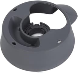 Blender Kom Basis - Keukenmachine Onderdeel - Voedsel Bereiden - Veiligheidsslot Gesp - 16x13.5cm - Zwart — thumbnail 5