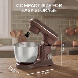 Keukenmachine - Mixer - Bakken - Planetaire beweging - 5 Liter - Groen — thumbnail 2