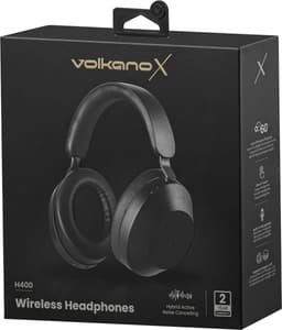 VolkanoX H400 - Koptelefoon draadloos - Hoofdtelefoon - Bluetooth Koptelefoon - Over Ear Koptelefoon - Hybrid Active Noise Cancelling - Koptelefoon Noise Cancelling - Zwart — thumbnail 5