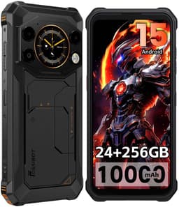 FOSSiBOT F117 Robuuste Smartphone - 24GB RAM - 256GB ROM - 6.75"+1.32" - 10000 mAh - IP68/IP69K Waterdicht Telefoon - Android 15 - GPS NFC - Oranje — thumbnail 1