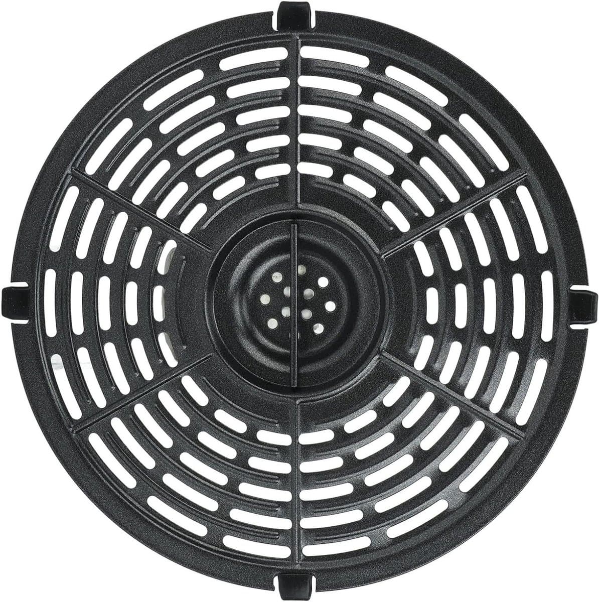 Vervangingsplaat voor Air Fryer van 8.5 Inch met Optimale Luchtcirculatie en Verbeterde Coating voor Frietjes, Kip en Pizza — afbeelding 1