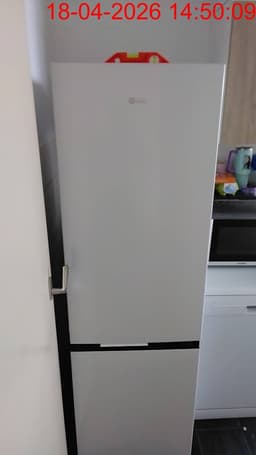 Helvetia Koel-Vriescombinatie HRHCB269EB1 - 268 L - H 180 B55 cm - Wit - Stil 39 dB — thumbnail 5