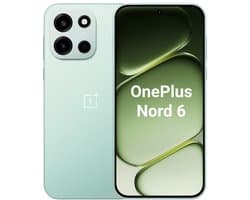 OnePlus Nord 6 - 5G Smartphone - 12GB+512GB - 6.78" 165Hz AMOLED - 7500mAh - IP69K - Fresh Mint (Groen) — afbeelding 1