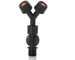 4 stuks G38 DN10 Misting Nozzle Spray Head Dual Nozzle Drip-Proof Sprayer Nozzle Accessoire voor Agrarische Elektrische Rugspuit