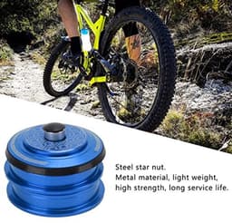 Fiets Headset, 2 Stuks 44 MM Fiets Headset Lager Fiets Headset Dubbele Lagers Fietsen Headset Accessoire (Blauw) — thumbnail 3