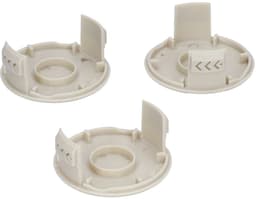 Dailygoods- Spoelkappen Vervangend 3-delig - Hoogwaardig ABS - Slijtvast - Duurzaam - Eenvoudig te installeren - Bescherming maaikoord - Grasmaaier — thumbnail 2