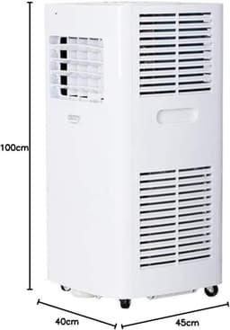 Mobiele Airco - Luchtkoeler - Ruimte Koelen - 3-in-1 Functie - 7000 BTU - Wit — thumbnail 3