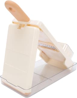 Groentehakker - Keukenmachine - Maaltijdbereiding - 4-in-1 Systeem - 31x13x6.8 cm - Grijs — thumbnail 3