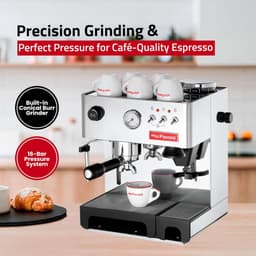 La Pavoni Domus Bar Espresso machine - Roestvrij staal — thumbnail 3