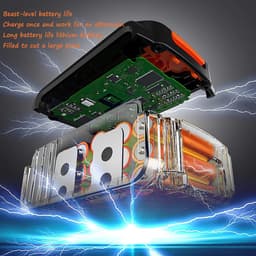 Elektrische Grasmaaier - Opvouwbare Grasmaaier - Gazon Onderhoud - Dual Wheel Assist - 30 cm Snijbreedte - Zwart — thumbnail 5