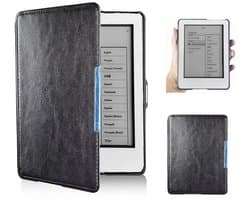 Lederen Beschermhoes met Magnetische Sluiting Geschikt voor Kobo Glo 6-inch E-Reader