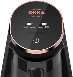 Arzum OKKA New Minio Jet 2 - Turks Koffiezetapparaat - Zwart/Koper - Dubbelzijdige Koffiepot - 1-4 kopjes - 400W — thumbnail 2