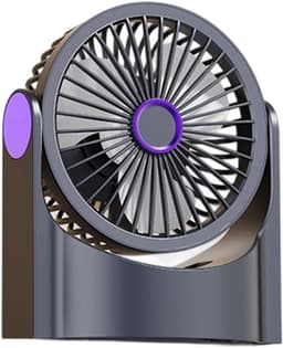 Draagbare Ventilator - Verstelbaar - Met Licht - Voor Binnen en Buiten — thumbnail 1