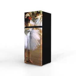 NUNKI MEDIUM-FDAG / Dubbel-Deurs Koelkast, E Klasse, 206l, Edgar Degas - De dansles, Satin (FRONT only) — thumbnail 5