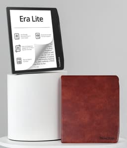 PocketBook Era Lite - 7 inch - Stone Green met Bruine Shell Cover - Voordeelbundel — thumbnail 1