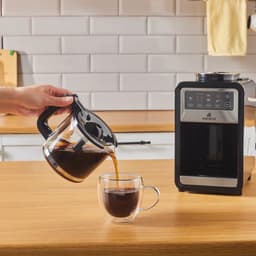 Karaca Grindbrew Pro - Filter Koffiemachine met Bonenmaler – 0,85L – 6 Kopjes – Touchscreen – 640W — thumbnail 3