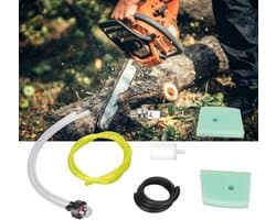 Luchtfilters, gloeibougies en brandstoffilters geschikt voor Husqvarna 123L 322C kettingzagen -