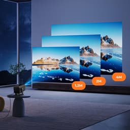 Hozard® Pro Mini Beamer – Full HD Projector – Autofocus + 4D Keystone - Android 13.0 & WiFi 6 – Media Streamer - Alles-in-één Thuisbioscoop Smart TV Projector — thumbnail 2