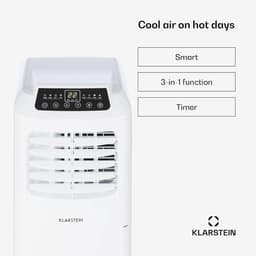 Mobiele Airco - Verkoeler Ontvochtiger - Ruimte Koelen - Energieklasse A - Tot 65 m³ - Wit — thumbnail 3