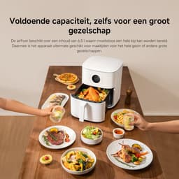 Xiaomi Airfryer XL 6,5L – 220°C – Voor 500g Friet – Zwart — thumbnail 3