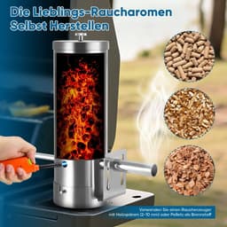 Seth Select BBQ Rookgenerator RVS – Cold Smoke Generator voor Koud Roken - RVS BBQ Smoker - Grill Rookmachine — thumbnail 4