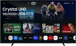 Samsung TU98U9005H - 98 inch (249 cm) - 4K Crystal UHD Smart TV - 144Hz - Samsung Vision AI - HDR10+ - Tizen - 2026 — thumbnail 1