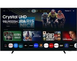 Samsung TU98U9005H - 98 inch (249 cm) - 4K Crystal UHD Smart TV - 144Hz - Samsung Vision AI - HDR10+ - Tizen - 2026
