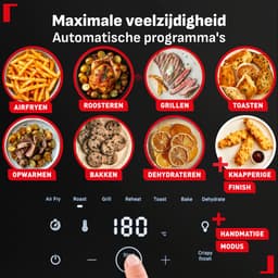 Tefal Easy Fry Infrared EY832H - Airfryer - 7L - 1700W - Infrarood Technologie - Sneller - Krokanter - Malser - 8 Programma's — thumbnail 4