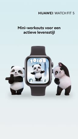 HUAWEI WATCH FIT 5 Zwart Smartwatch - Premium ontwerp - Geavanceerde Buiten workoutmogelijkheden - Professioneel gezondheidsmonitoring met TruSense - Compatibel met iOS & Android — thumbnail 7