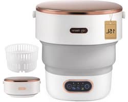 Mini Wasmachine met Centrifuge - Voor Kleine Wasgoed - Meerdere Programma's - lichtgewicht