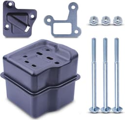 De uitlaatsets die geschikt zijn voor de STIHL 029 039 MS310 MS290 MS390 serie kettingzagen bevatten accessoires zoals uitlaatpijpen, pakkingen, schroeven en moeren, en demperbeugels. — thumbnail 1