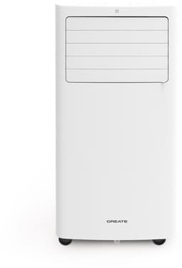CREATE - Mobiele airco 4-in-1 WiFi 12000 BTU met warmtepomp - Wit - Met afvoerset voor schuifraam - SILKAIR DUAL CONNECT 12000 — thumbnail 1
