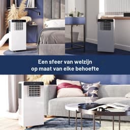Thuys - Mobiele Airconditioner 3-in-1 voor Ruimten tot 25 m² | Koelen, Ontvochtigen en Ventileren | Eco Vriendelijk Koelmiddel | 7000 BTU/h — thumbnail 5