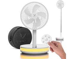 Draagbare Mini Ventilator – Oplaadbaar & Compact – Handventilator met Meerdere Snelheden – Stil & Krachtig voor Reizen, Werk & Zomer — afbeelding 1