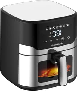 Airfryer - Hete Lucht Oven - Gezond Bakken - XL Capaciteit - 8 Liter - Zwart — thumbnail 1