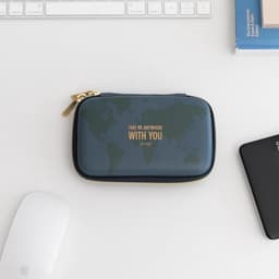 Beschermhoes voor 2,5 inch Externe Harde Schijf | Compacte Tech Pouch voor Kabels en Gadgets — thumbnail 1