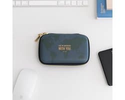 Beschermhoes voor 2,5 inch Externe Harde Schijf | Compacte Tech Pouch voor Kabels en Gadgets