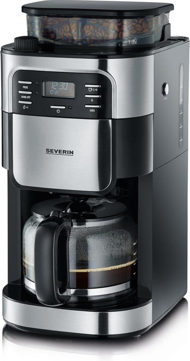 Severin KA 4810 - Koffiemachine - Zwart/RVS Snelle Verwarming Thermoblock — afbeelding 1
