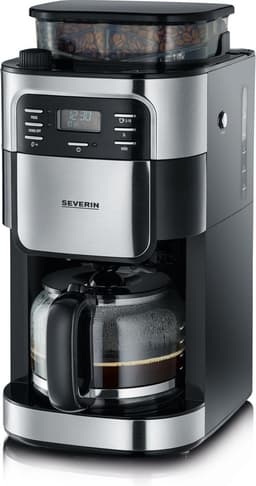 Severin KA 4810 - Koffiemachine - Zwart/RVS Snelle Verwarming Thermoblock — thumbnail 1