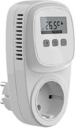 Optima W TC500 WiFi plugin thermostaat randaarde, pompschakelaar, programmeerbaar, tuya compatible — thumbnail 1