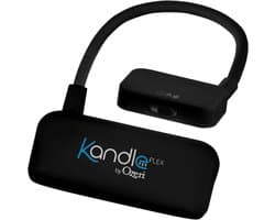 Kandle by OZERI - e-reader lamp Zwart, lamp met verschillende standen